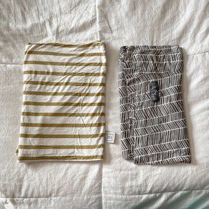 SET OF TWO - Nursing Car Seat High Chair Covers